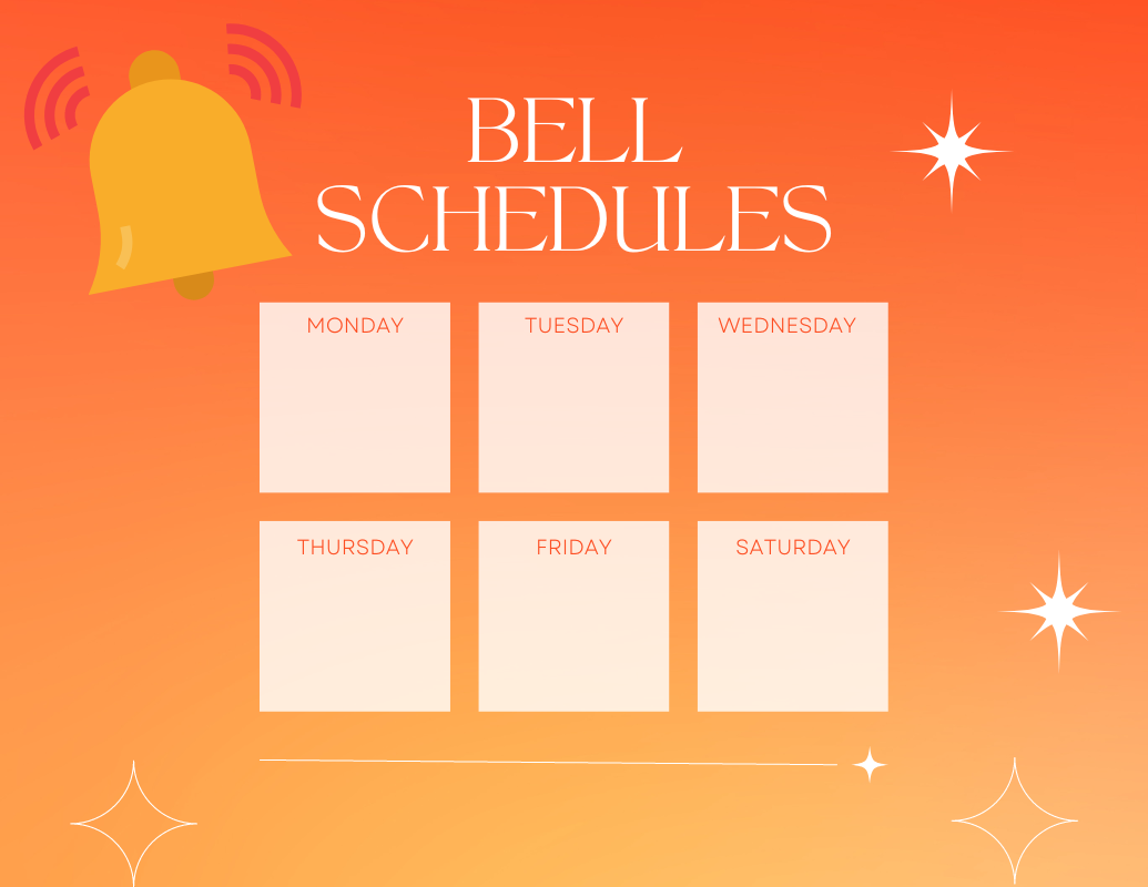 bell schedules